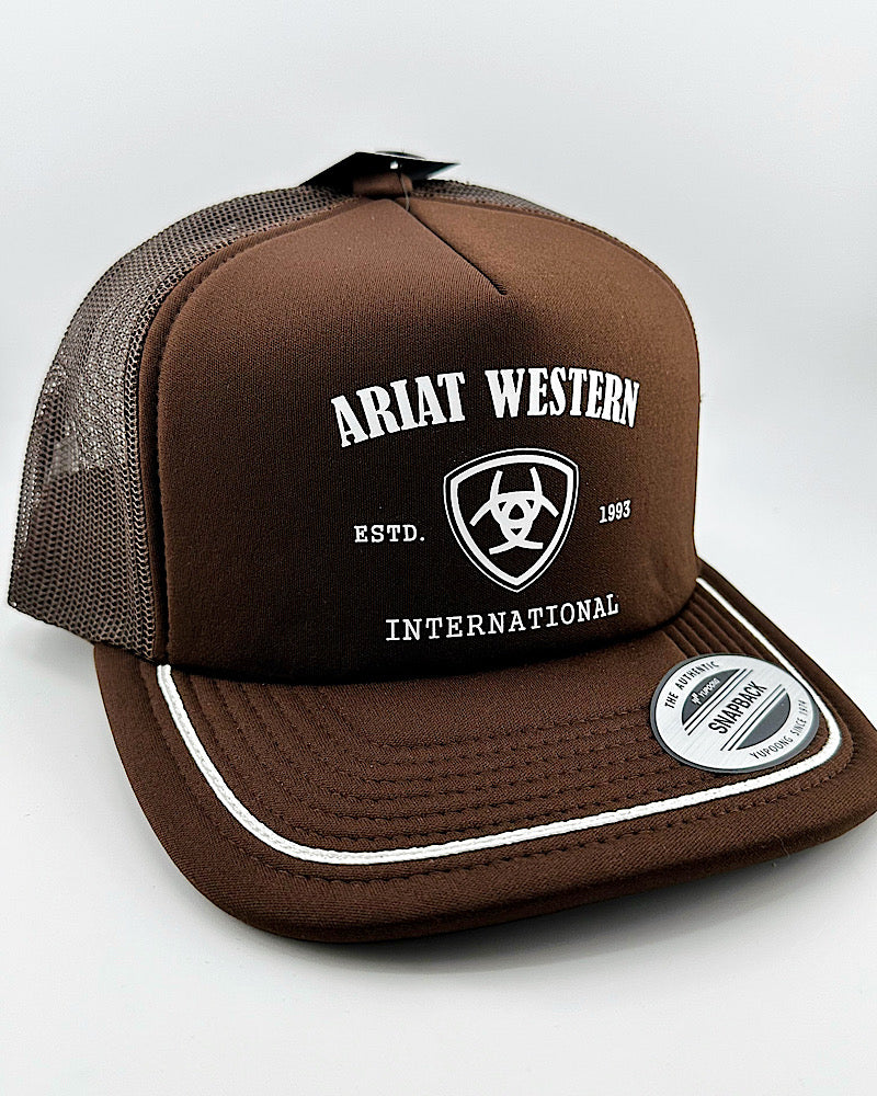 Ariat Western Brown Cap