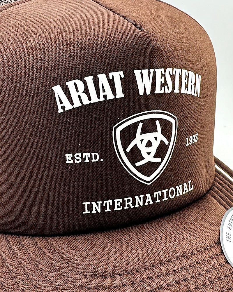 Ariat Western Brown Cap