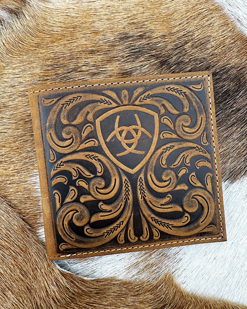 Ariat Scroll Bi-Fold Wallet