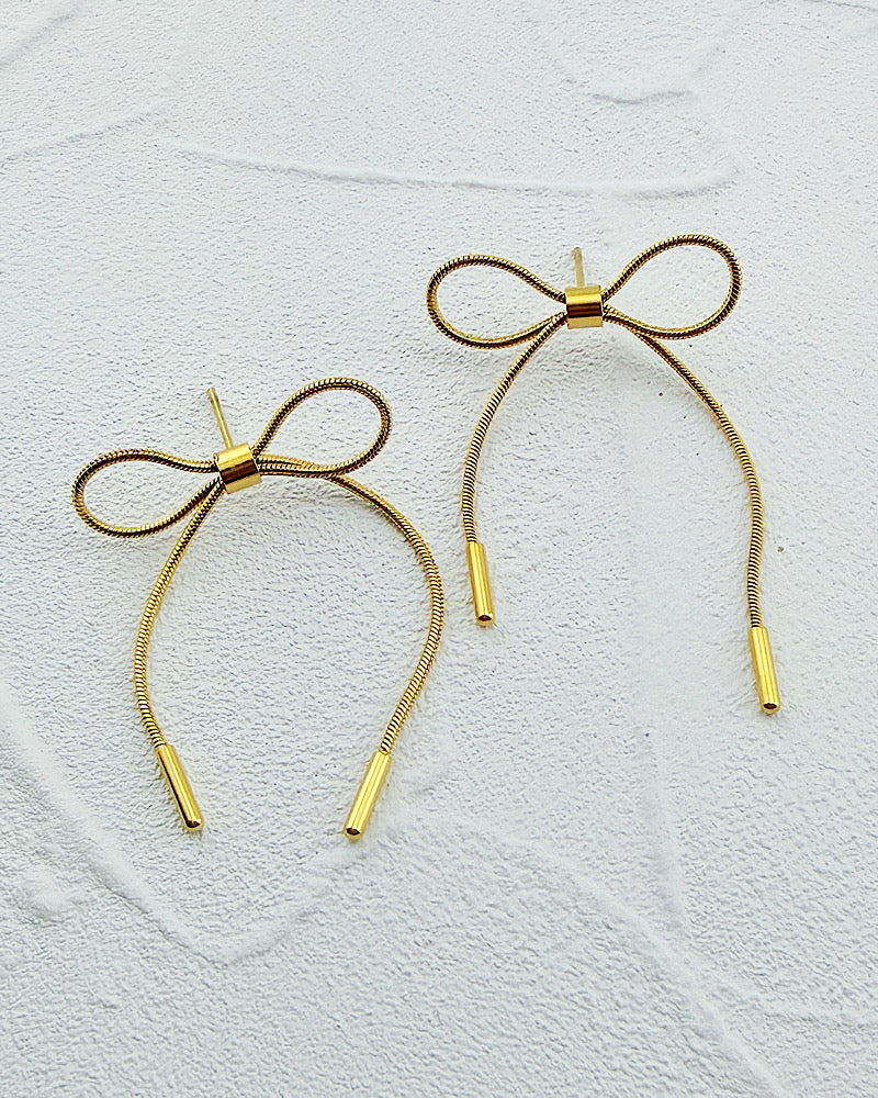 Tied With Love Earrings