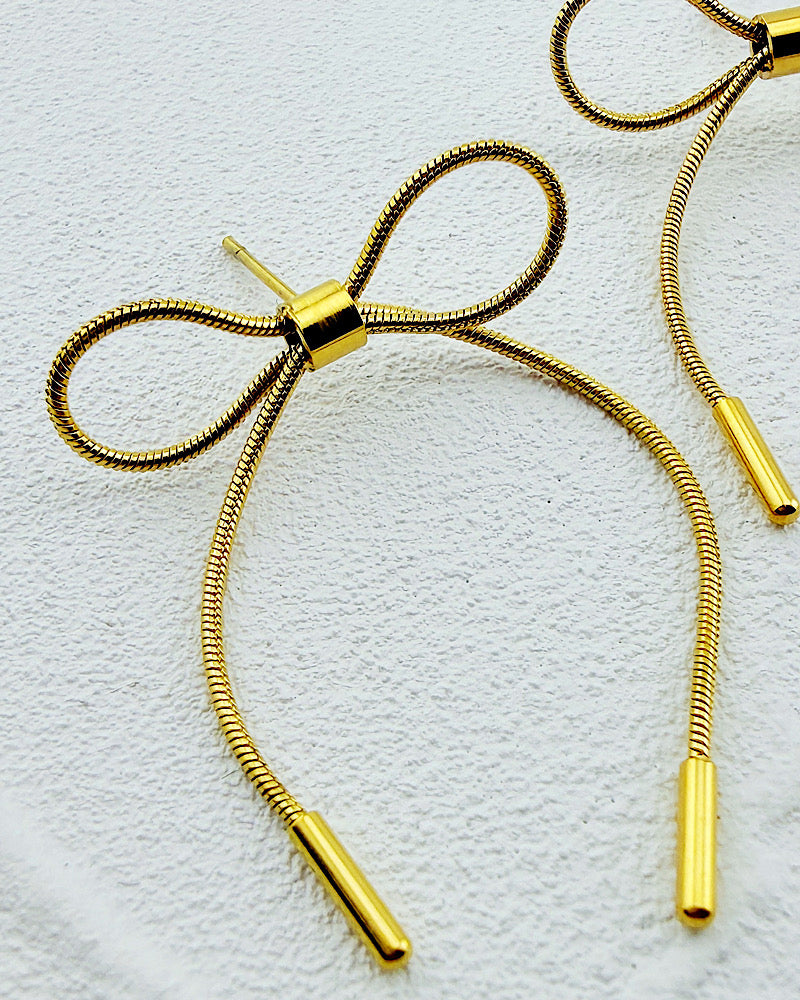 Tied With Love Earrings