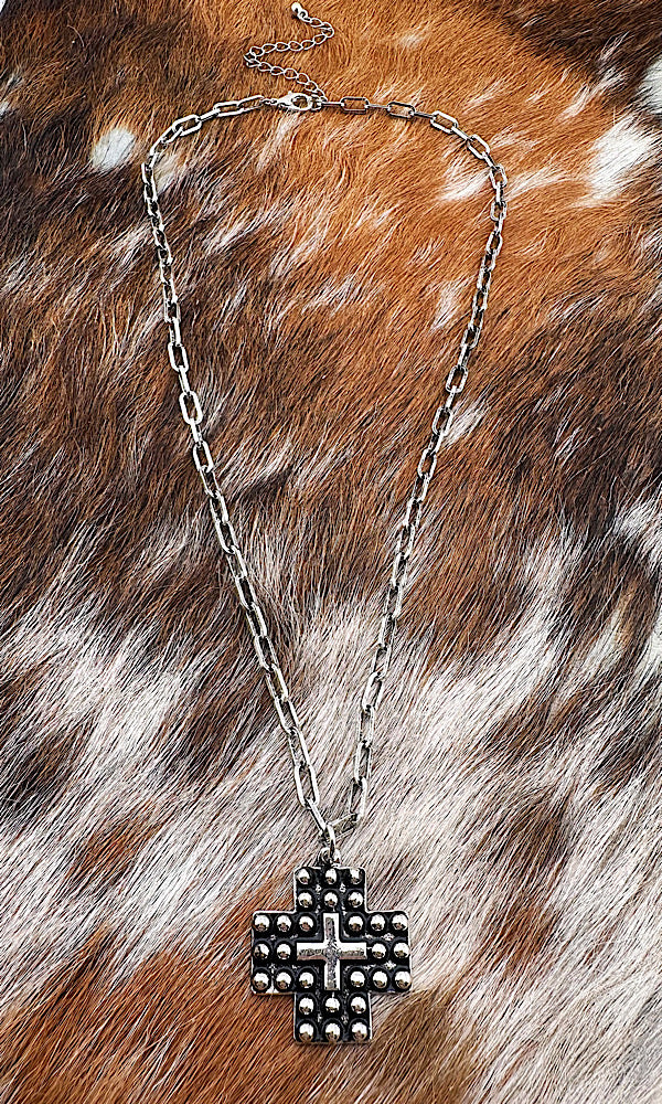 Stevie Cross Necklace