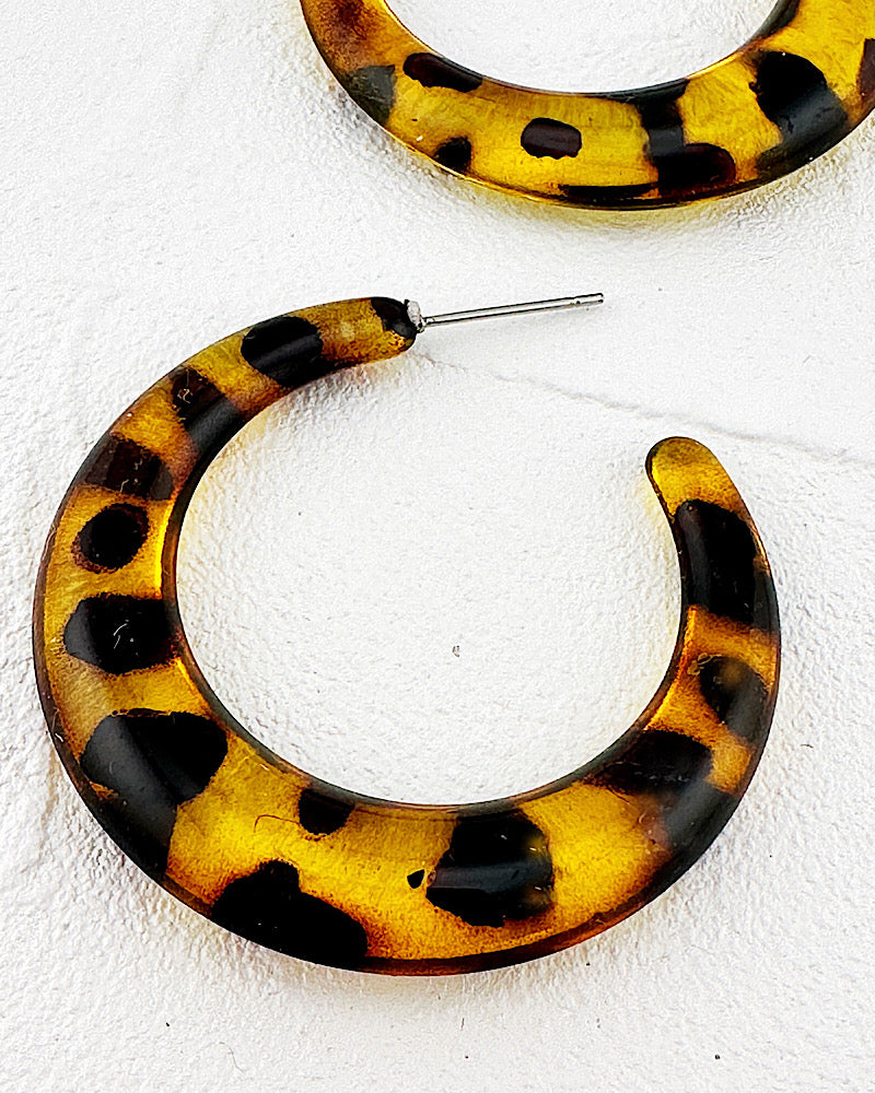 Torie Tortoise Hoops