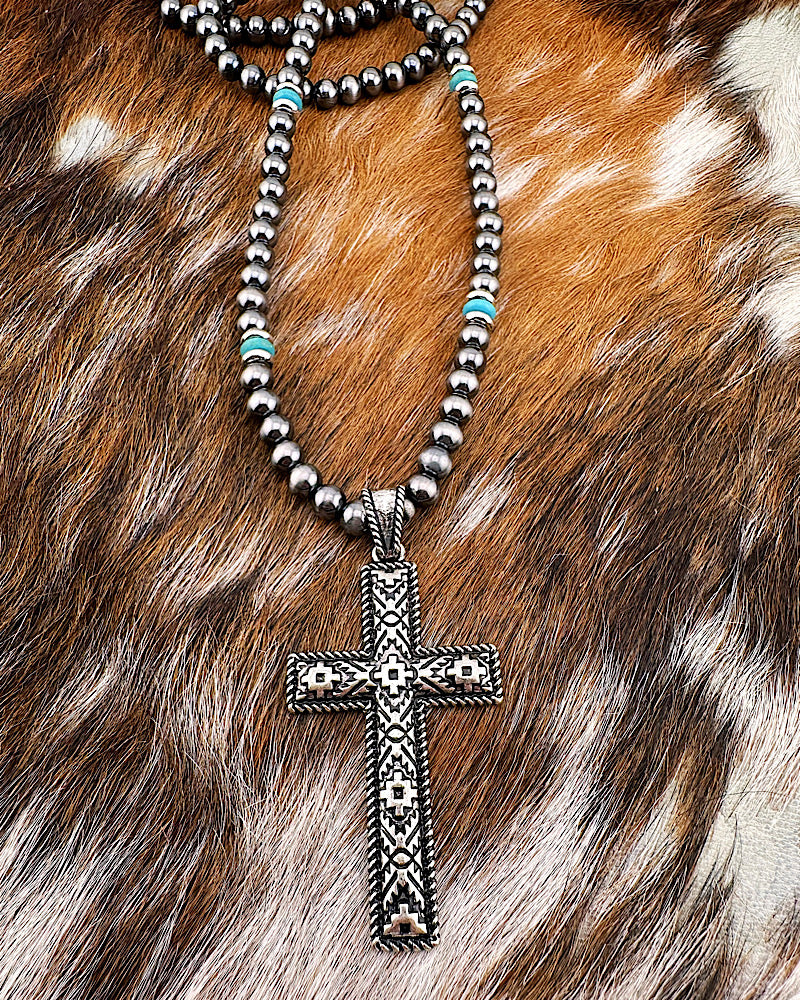 Santa Fe Cross Necklace