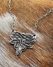 Sadie Boot Stitch Necklace