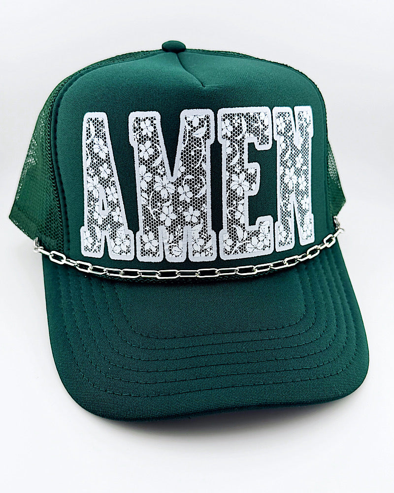 Amen Chained Trucker Hat
