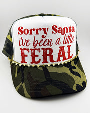 Sorry Santa Chained Trucker Hat