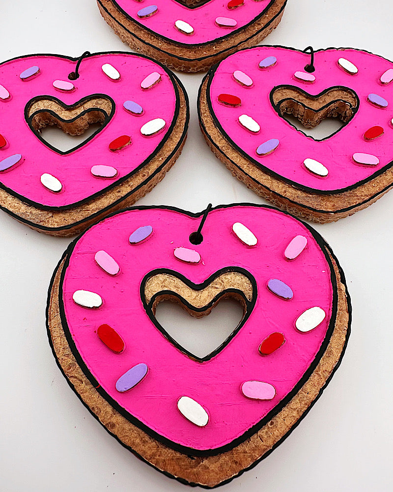 Heart Donut Freshie