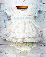 Mama's Mini Floral Outfit