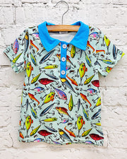 Rainbow Fishing Lure Polo