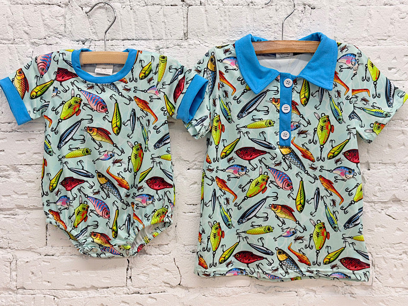 Rainbow Fishing Lure Polo