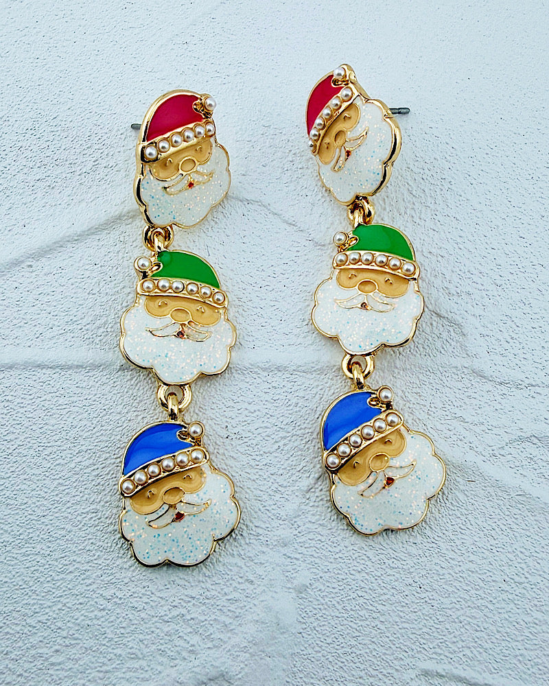 Oh Santa Earrings