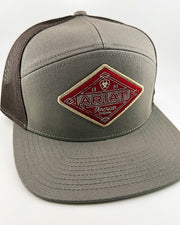 Ariat Maroon Diamond Patch Cap