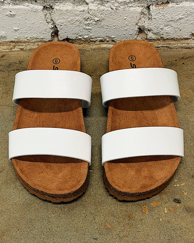 Go-To White Sandals