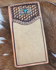 3D Cross Concho Rodeo Wallet