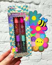 Happy Vibes Lip Gloss Set