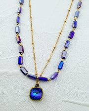 Electric Blue Necklace