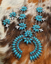 Quincy Squash Blossom Necklace Set