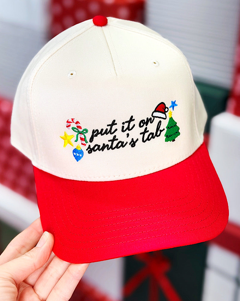 Put It On Santa's Tab Trucker Hat