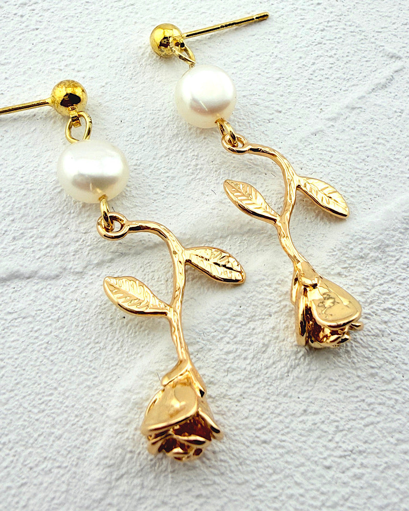 Gilded Grace Earrings