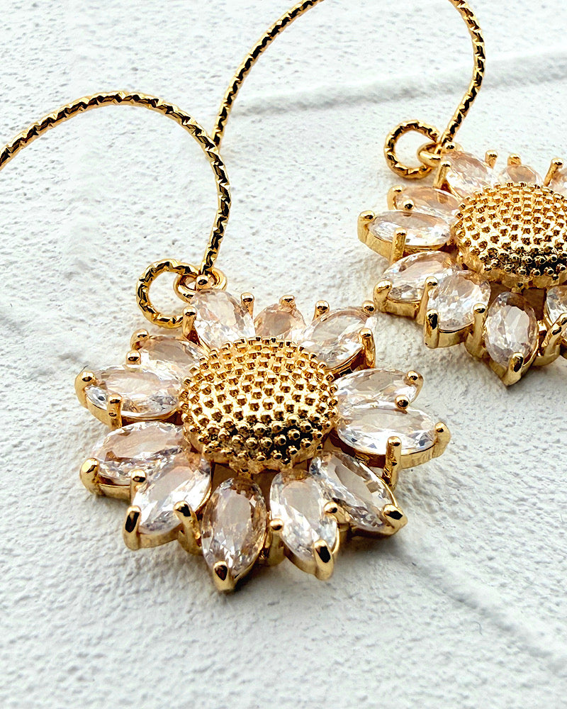 Golden Garden Earrings