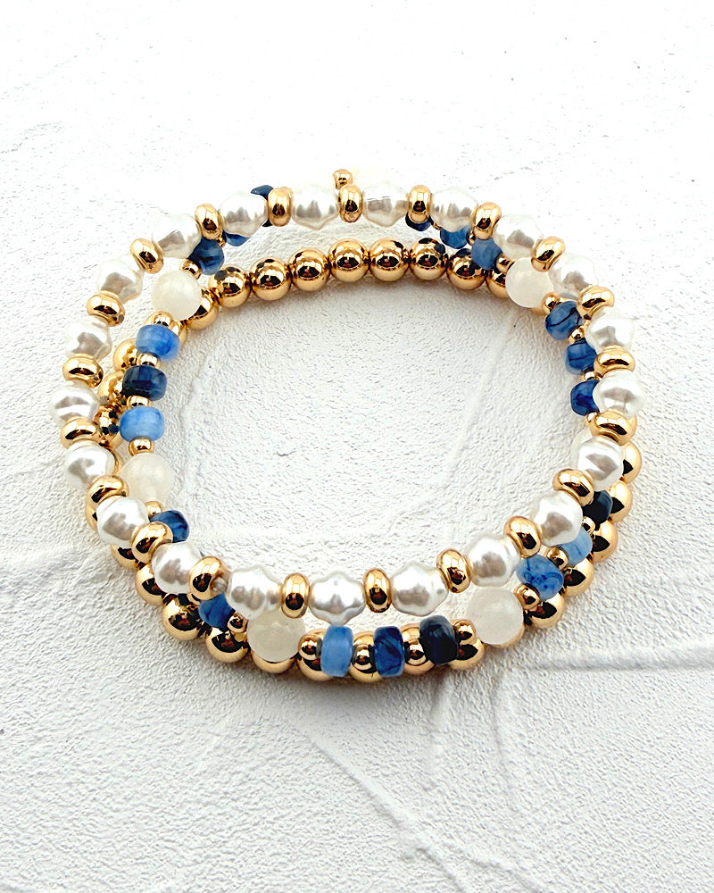 Feelin' Blue Bracelet Trio