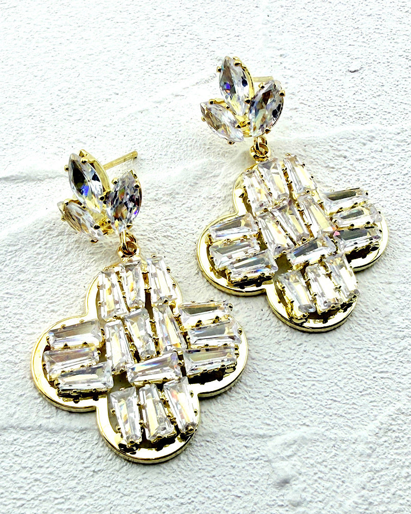 Rhinestone Revival Earrings