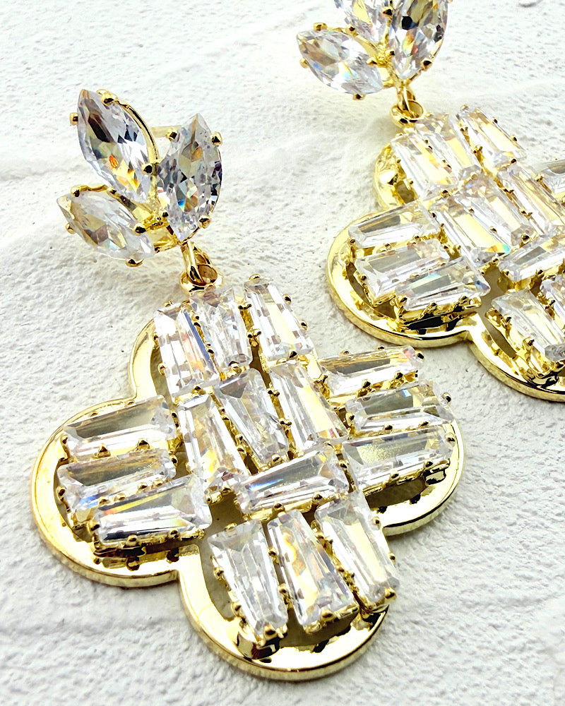 Rhinestone Revival Earrings