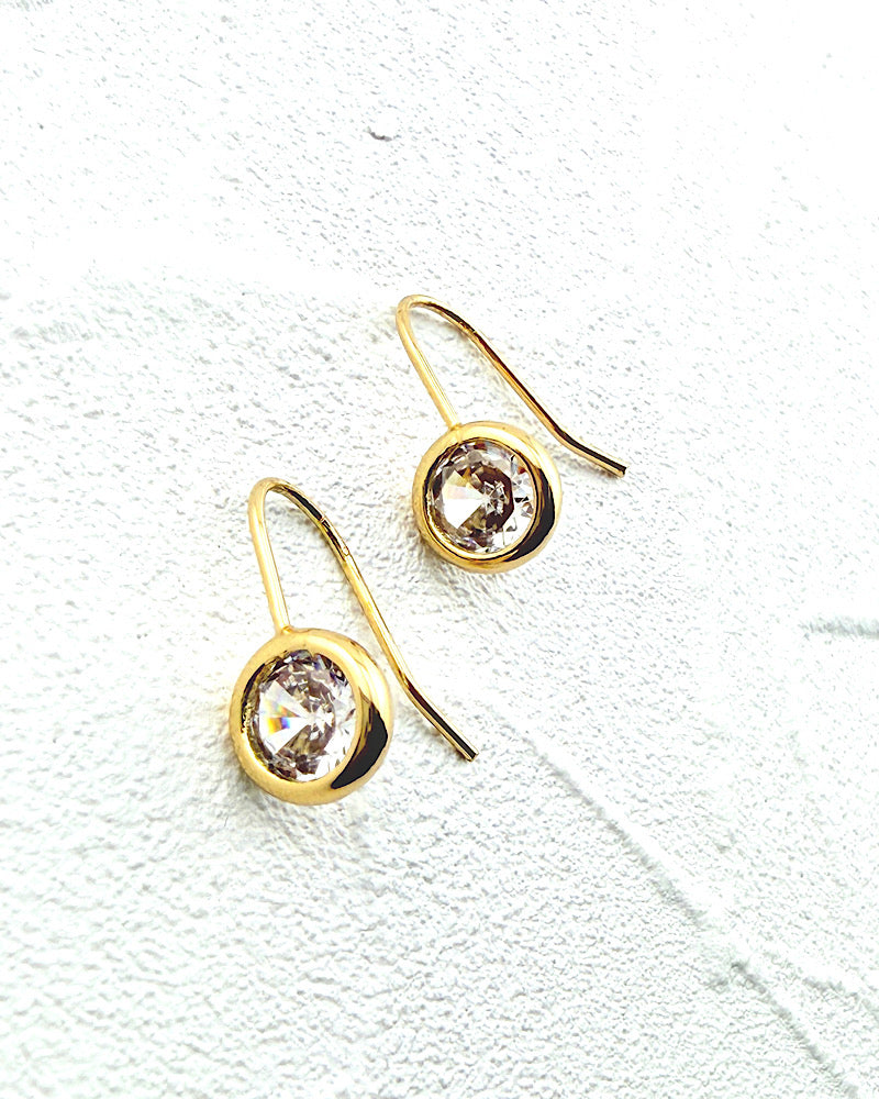 Eva Mini CZ Earrings