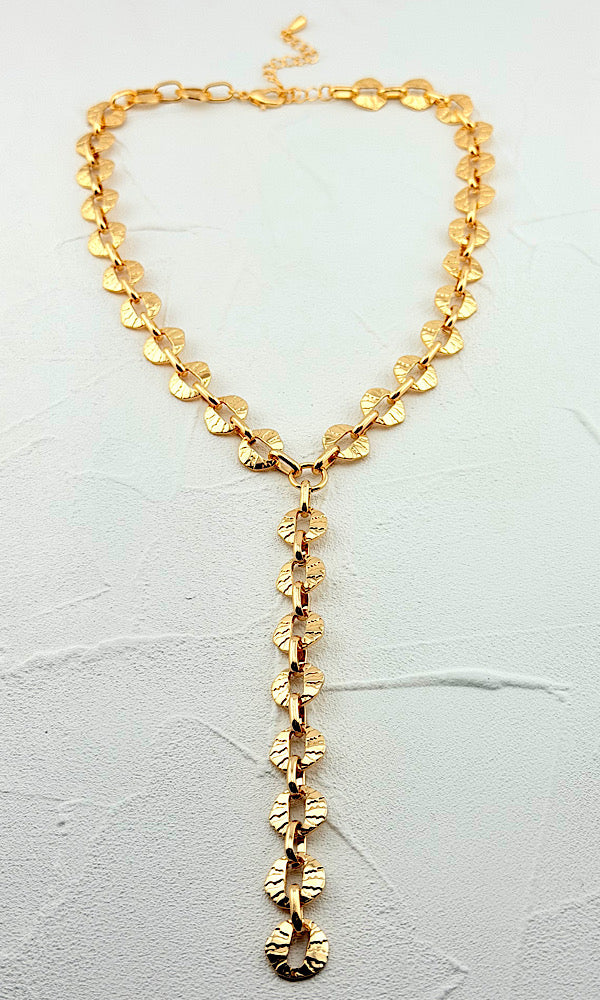 Golden Empire Y Necklace