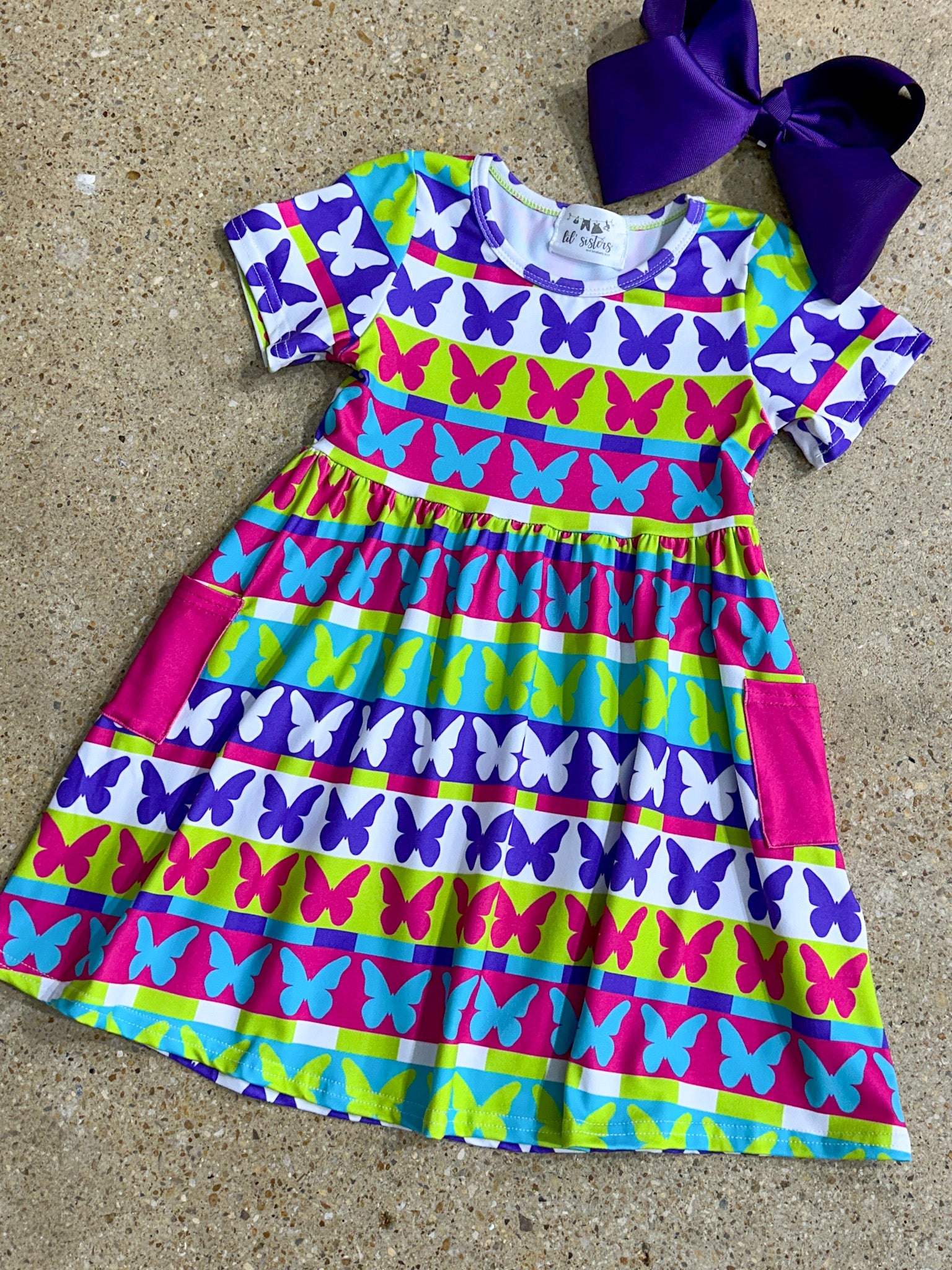 Butterfly Kisses Swing Dress
