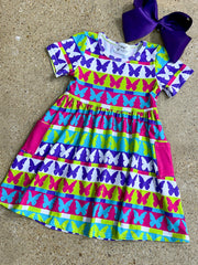 Butterfly Kisses Swing Dress