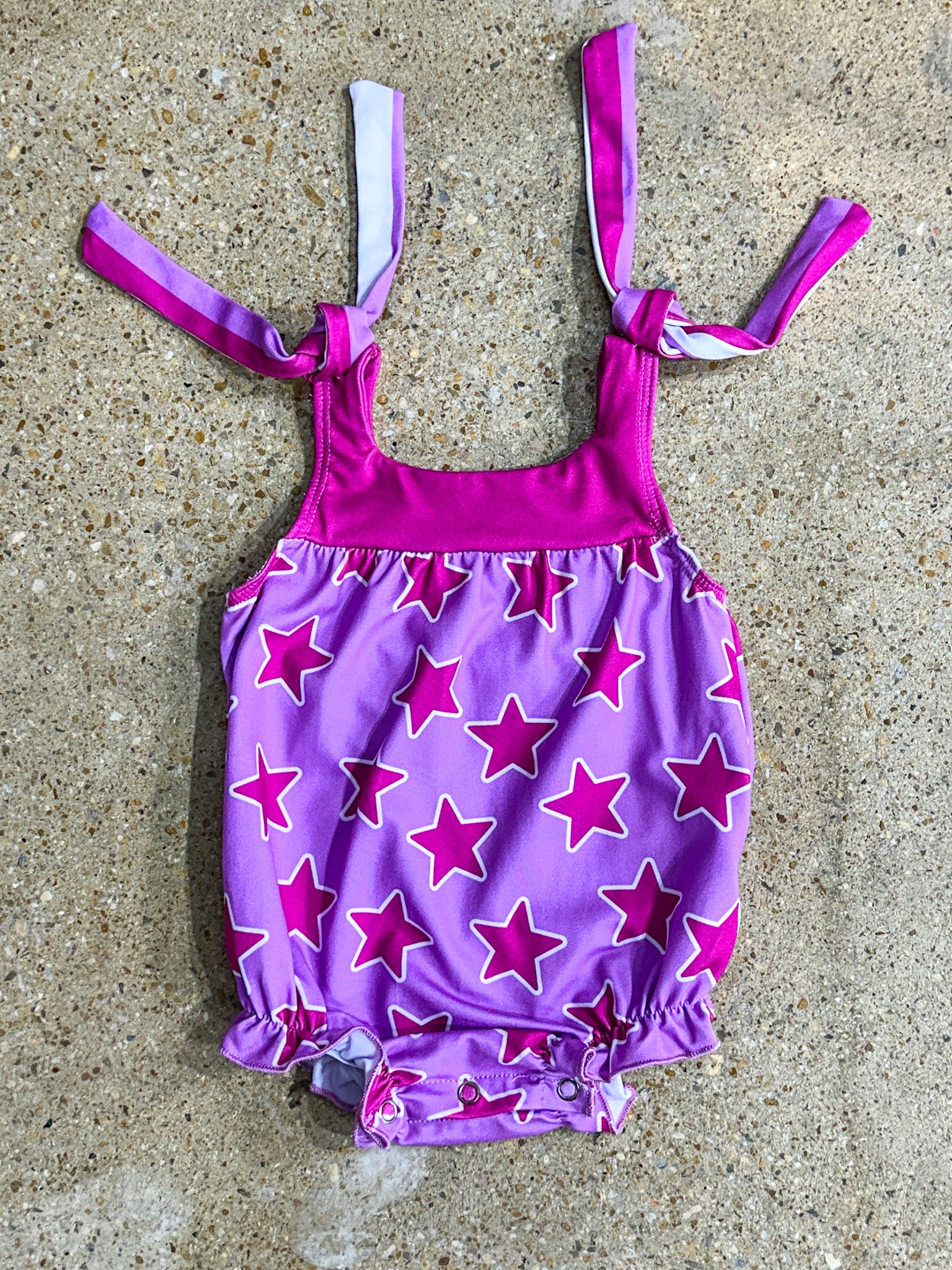 Oh My Stars Tie Onesie