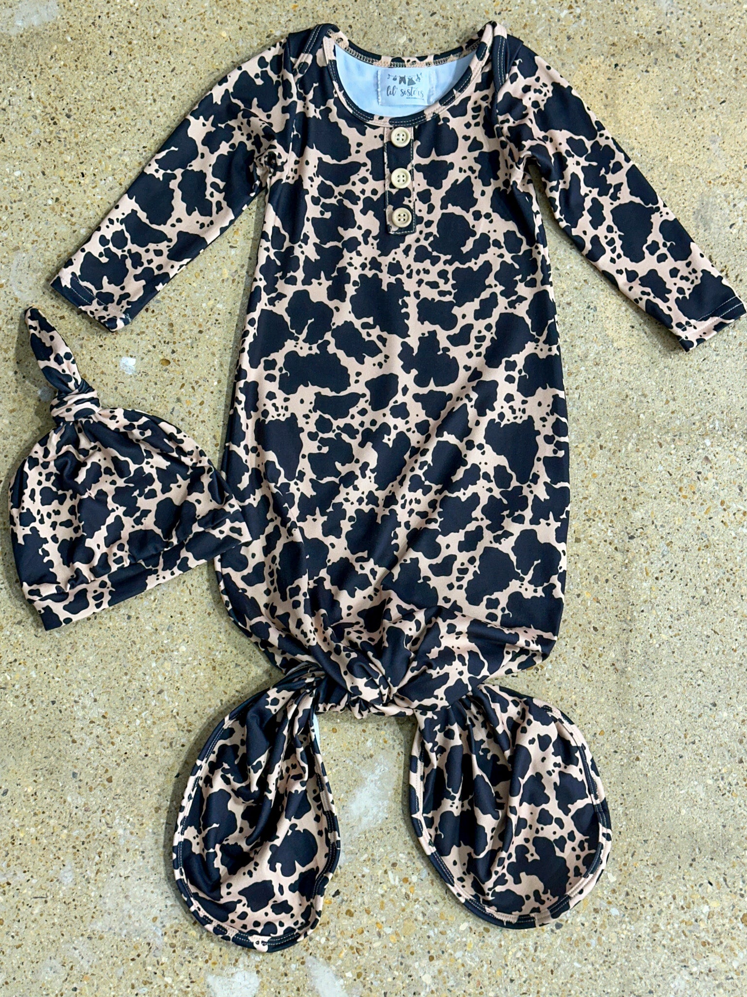 Cowtown Cuties Tie Gown