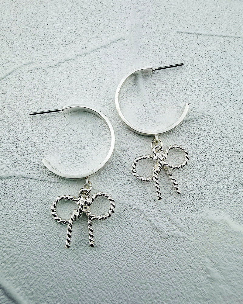 Brigid Bow Hoops