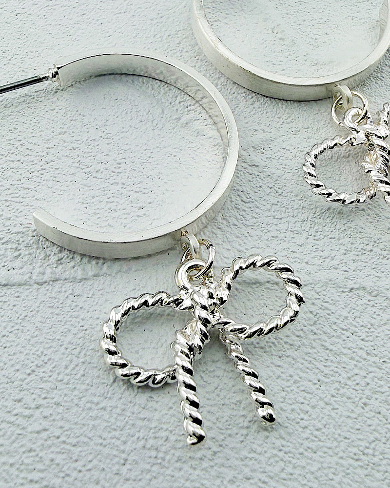 Brigid Bow Hoops