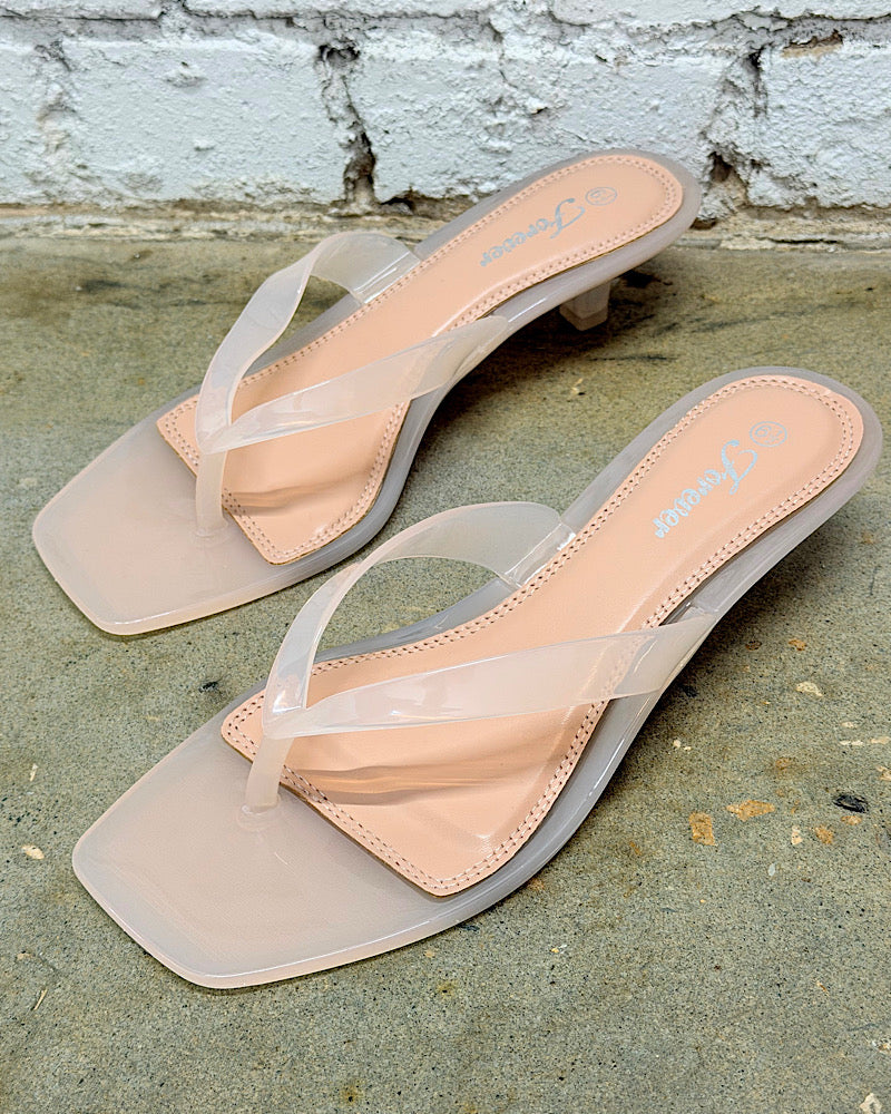 Barely There Kitten Heels