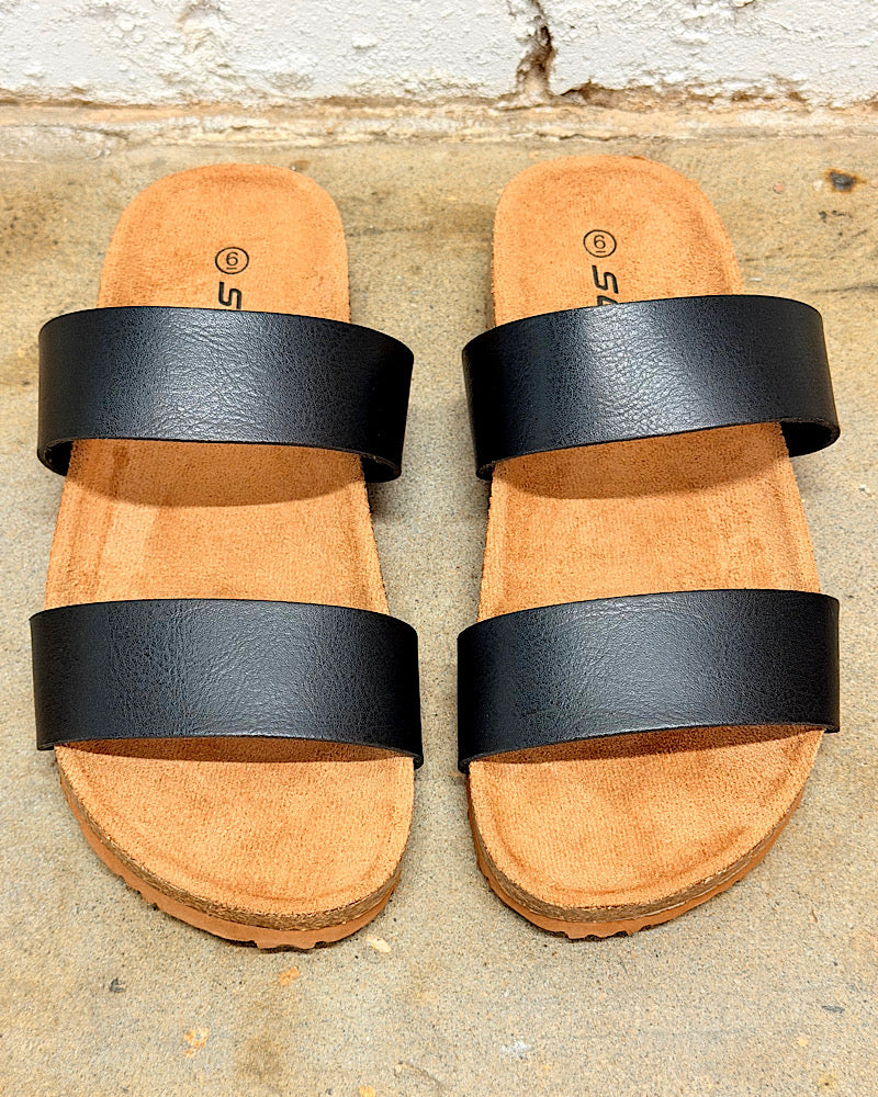 Go-To Black Sandals