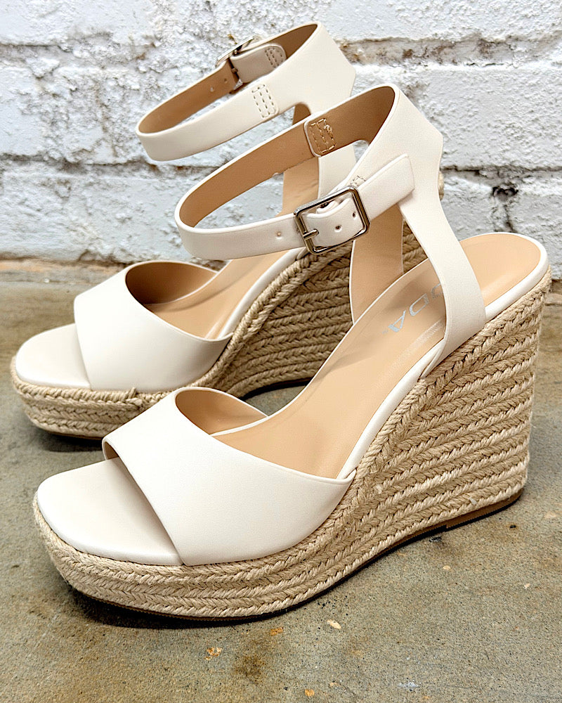Summer Soirée Wedge Sandals