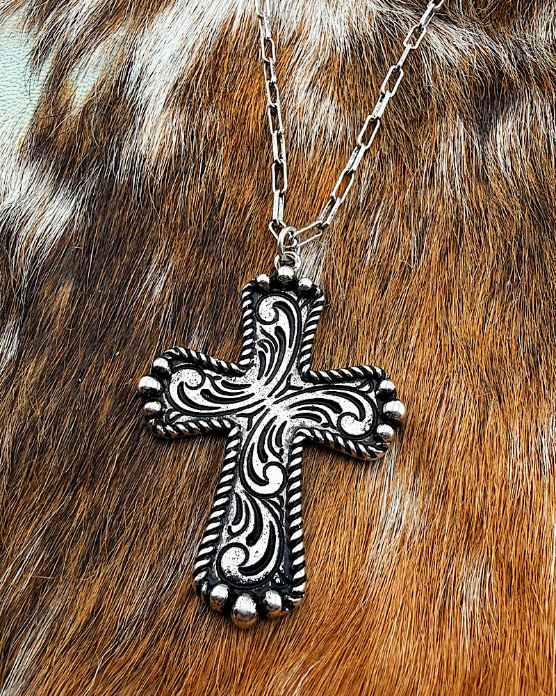 Jessie Cross Necklace