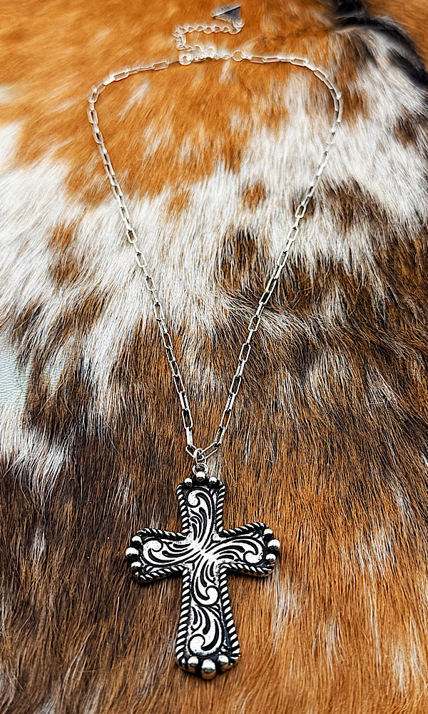 Jessie Cross Necklace