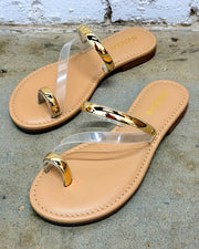 Golden Mirage Sandals