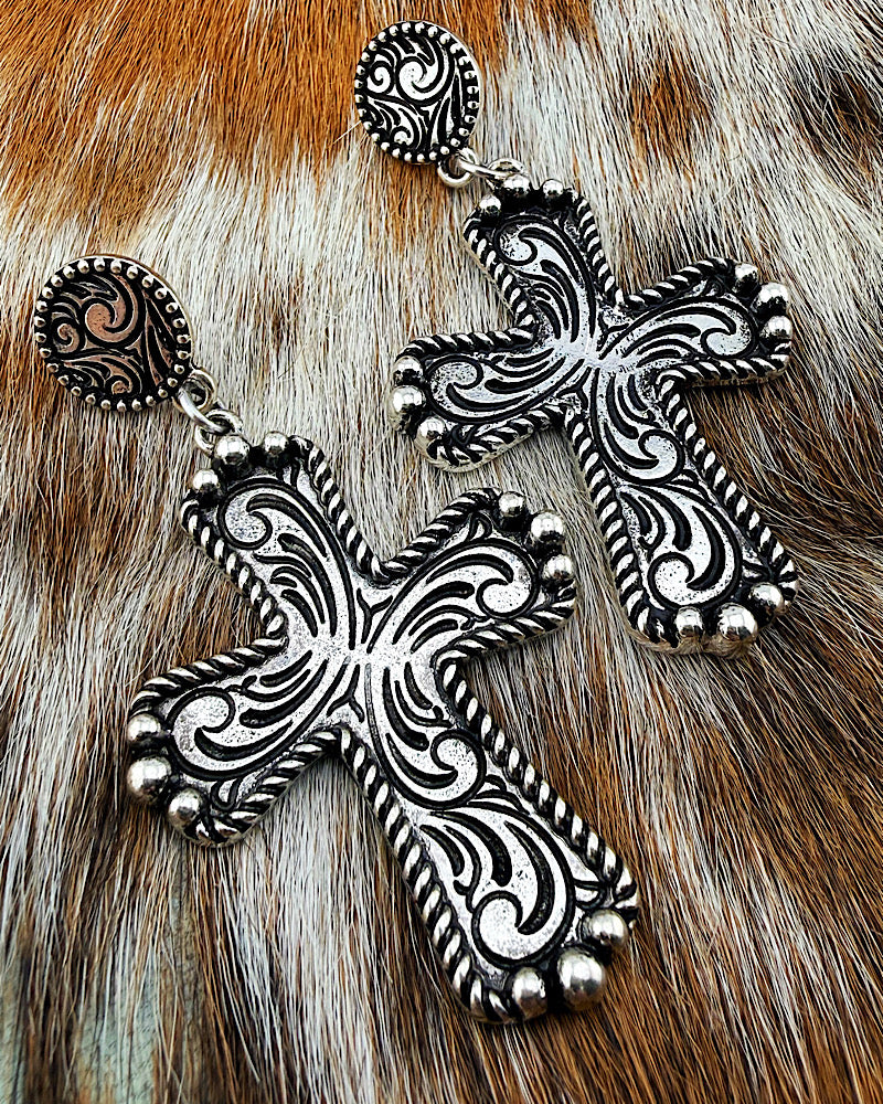 Jessie Cross Earrings