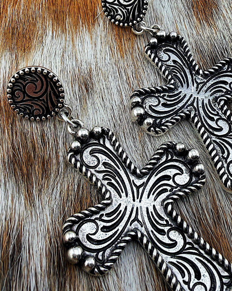Jessie Cross Earrings