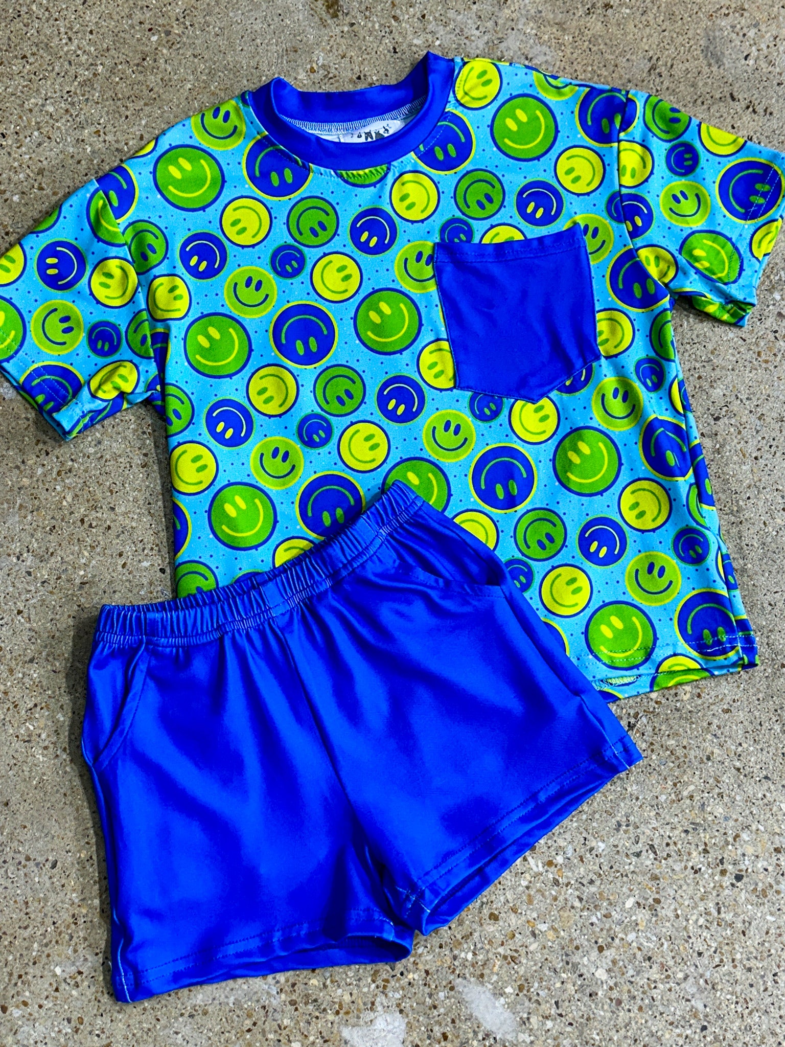 All Smiles Club Pocket Tee Set