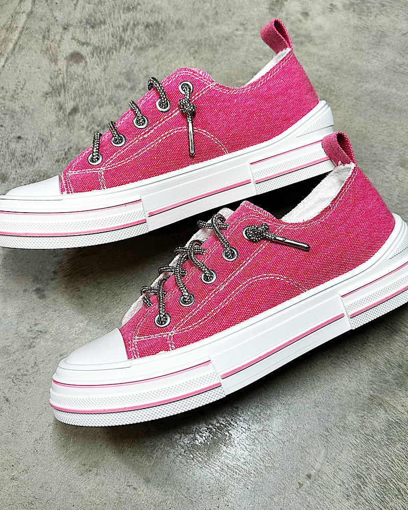 Amanda Pink Sneakers