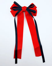 Remy Double Bow Hair Clip
