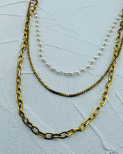 Liquid Luxe Pearl Necklace
