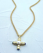 Modern Muse Cross Necklace