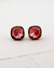 Kamille Coral Petite Studs